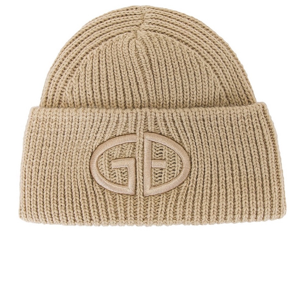 Goldbergh Valerie Beanie NWT Champagne Tan New with Tags Ski Hat Apres